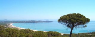 vue plage de Pampelonne