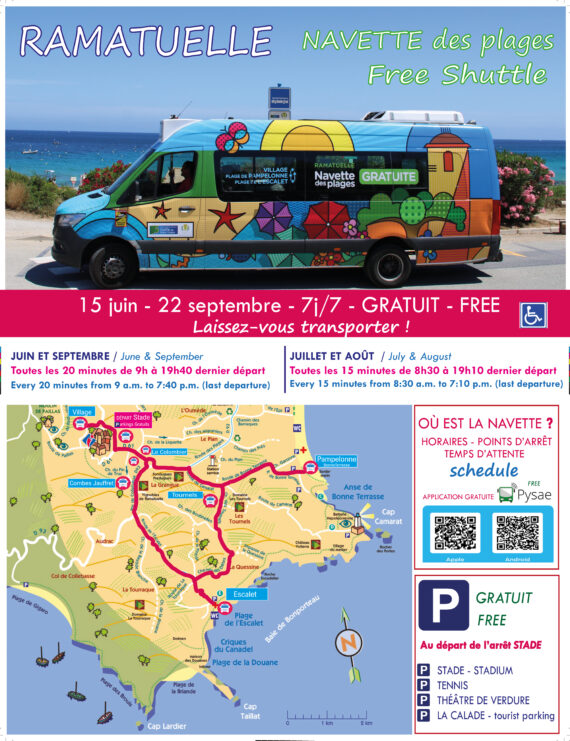 Navettes des plages