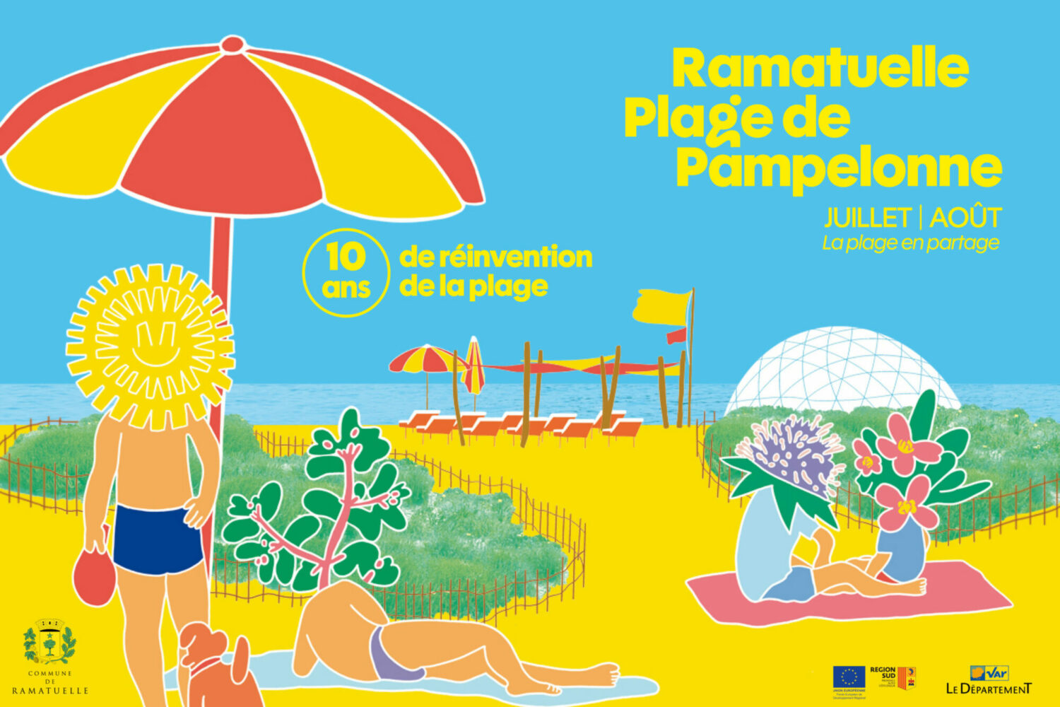 Ramatuelle plage de pampelonne 10 ans de réinvention